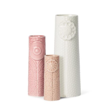 Pipanella Flock vaser, Pink Bouquet - 3 stk