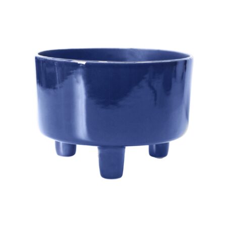 Pisa Bowl Plant Pot Navy