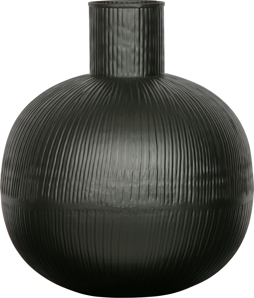 Pixie, Vase, sort, H35x30x30 cm, jern Pixie, Vase, sort, H35x30x30 cm, jern