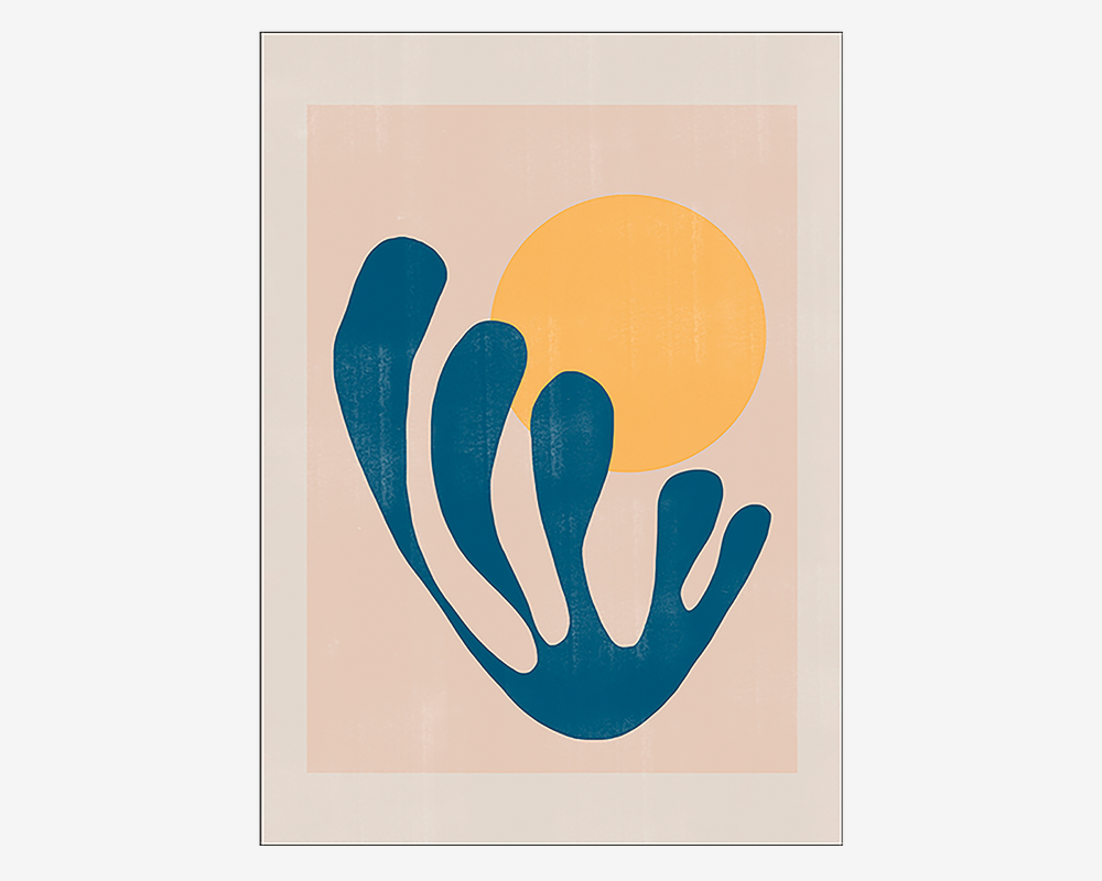 Plakat Modern Plant No.1 Plakat Modern Plant No.1