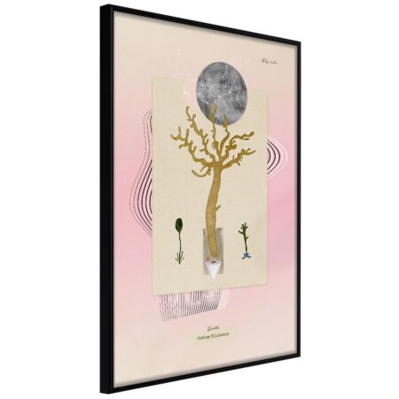 Plakat - Unusual Plant - 20 x 30 cm - Sort ramme