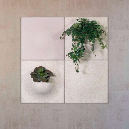 Plant Panel, 58x58x21 cm, Antracit