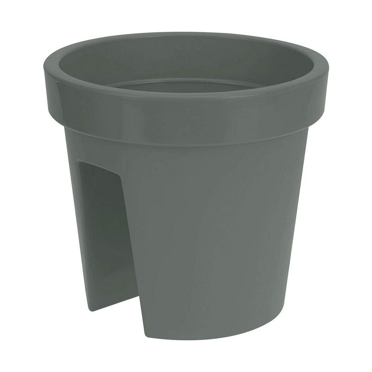 Plant pot til rækværk Plastiken Grøn polypropylen (Ø 28 cm) Plant pot til rækværk Plastiken Grøn polypropylen (Ø 28 cm)