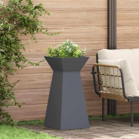 Plante Stativ Antracit Plastik 35 x 35 x 73 cm Dekorative Indlæg