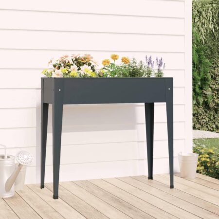 Plantekasse 100,5x40,5x90 cm galvaniseret stål
