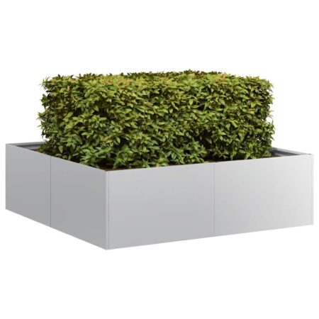Plantekasse 100x100x30 cm galvaniseret stål