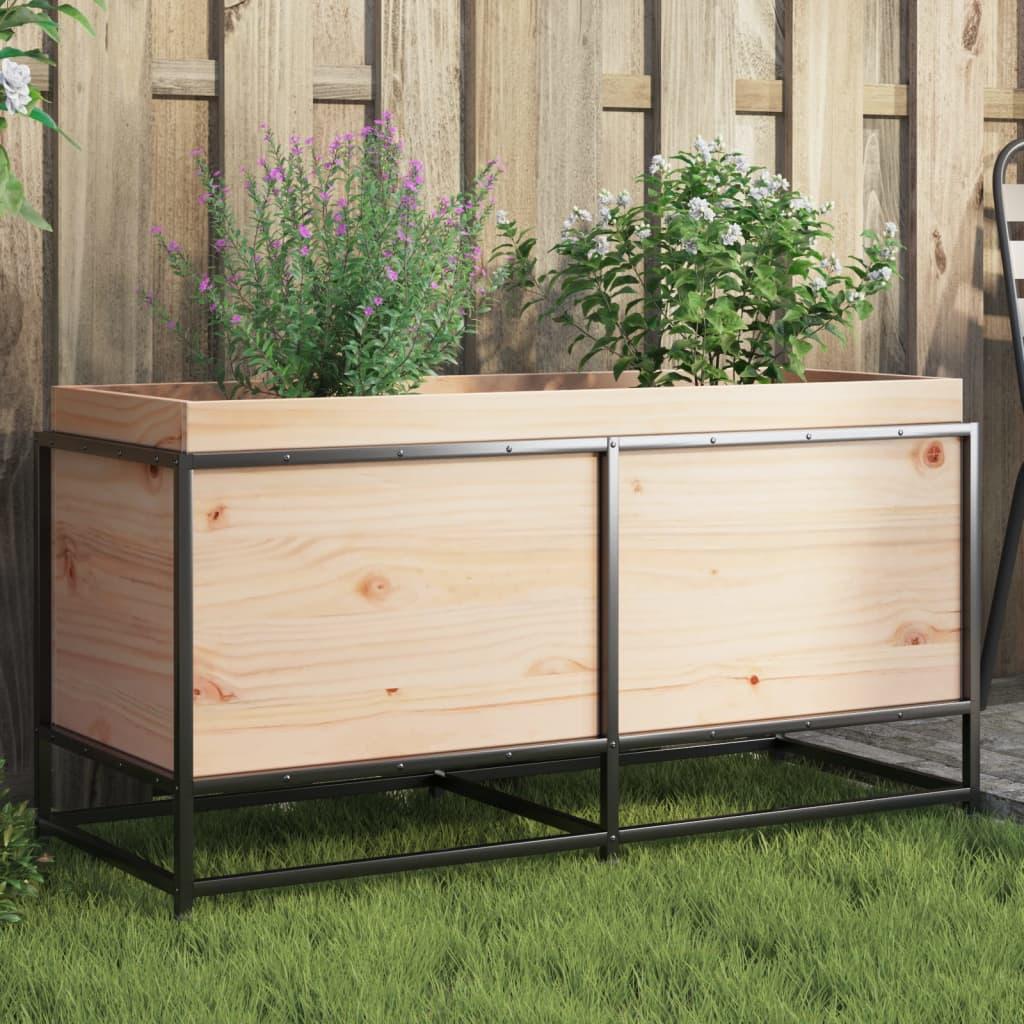 Plantekasse 100x40x50 cm massivt fyrretræ Plantekasse 100x40x50 cm massivt fyrretræ