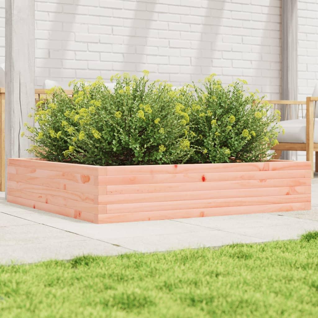 Plantekasse 110x110x23 cm massivt douglasgran Plantekasse 110x110x23 cm massivt douglasgran