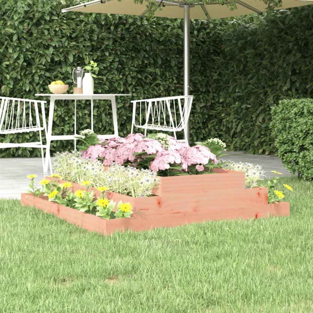 Plantekasse 110x110x27 cm massivt douglasgran Plantekasse 110x110x27 cm massivt douglasgran