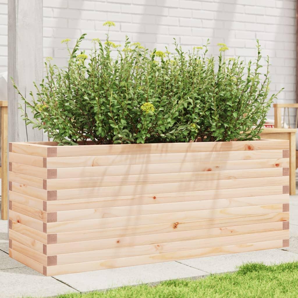 Plantekasse 110x40x45,5 cm massivt fyrretræ Plantekasse 110x40x45,5 cm massivt fyrretræ