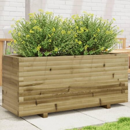 Plantekasse 110x40x49,5 cm imprægneret fyrretræ