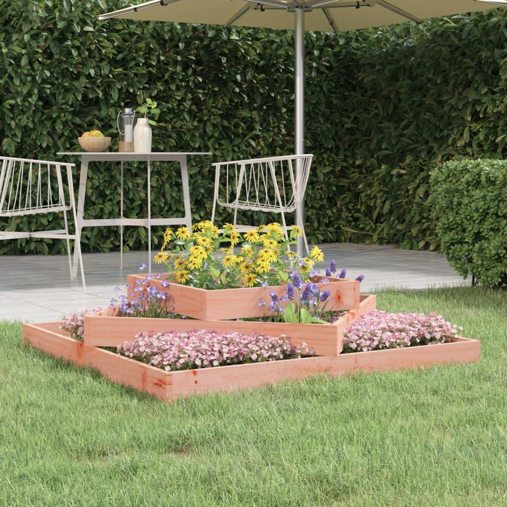 Plantekasse 112x112x27 cm massivt douglasgran Plantekasse 112x112x27 cm massivt douglasgran
