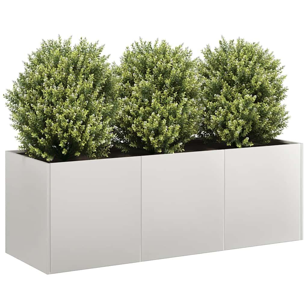 Plantekasse 120x40x40 cm rustfrit stål Plantekasse 120x40x40 cm rustfrit stål