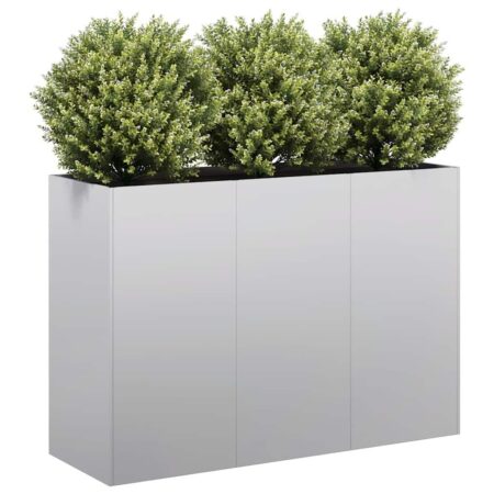 Plantekasse 120x40x80 cm galvaniseret stål