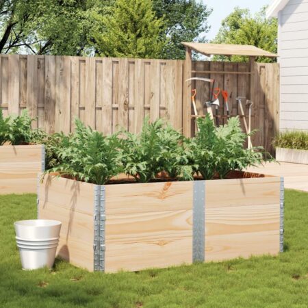 Plantekasse 150x100 cm massivt fyrretræ