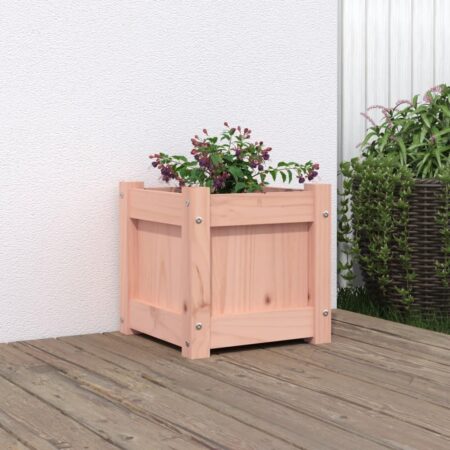 Plantekasse 31x31x31 cm massivt douglasgran
