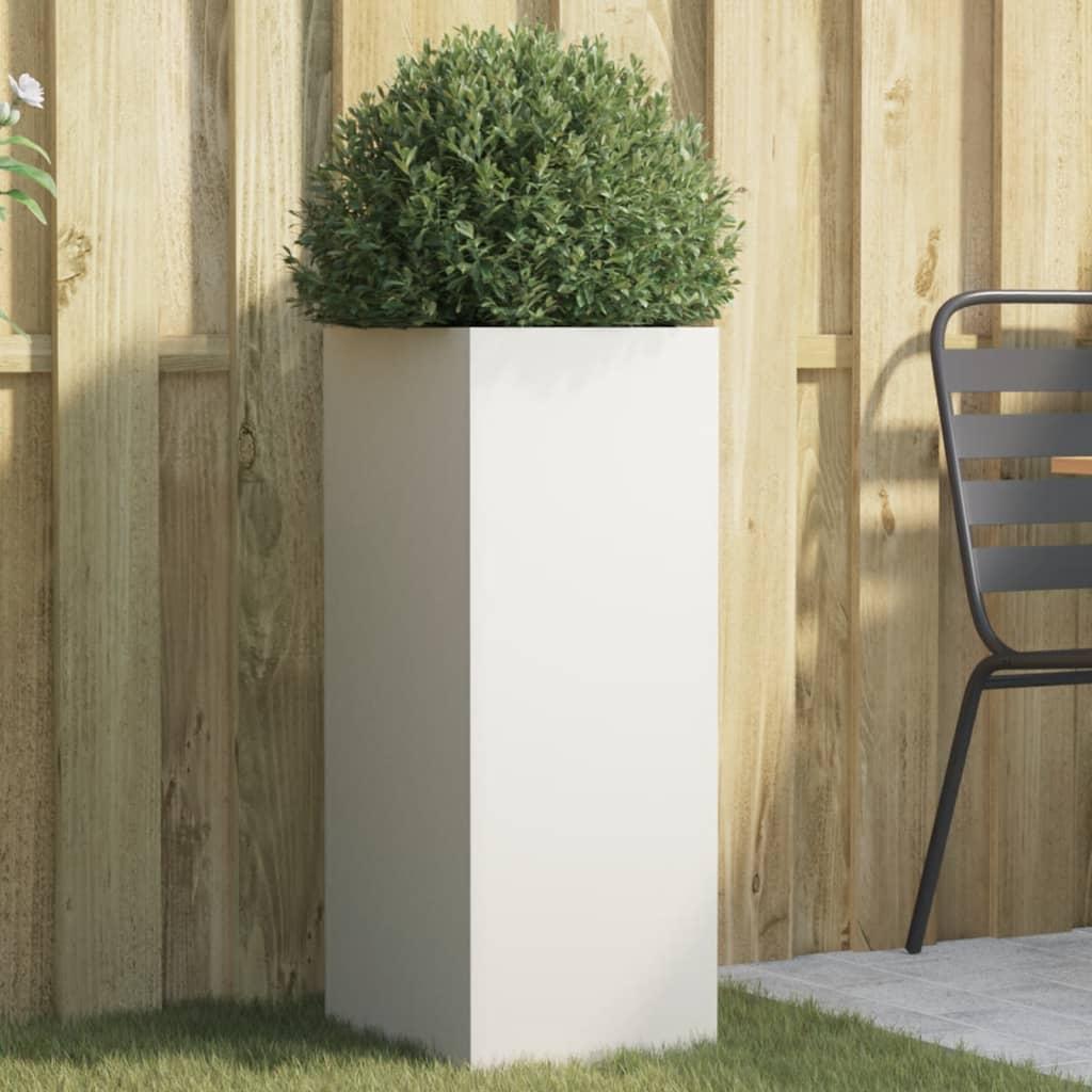 Plantekasse 32x29x75 cm stål hvid Plantekasse 32x29x75 cm stål hvid