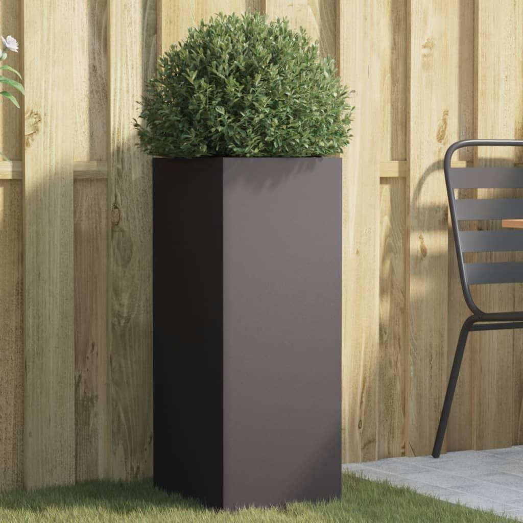 Plantekasse 32x29x75 cm stål sort Plantekasse 32x29x75 cm stål sort