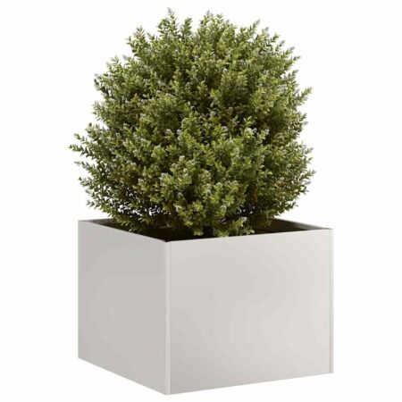 Plantekasse 40x40x30 cm rustfrit stål
