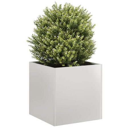 Plantekasse 40x40x40 cm rustfrit stål