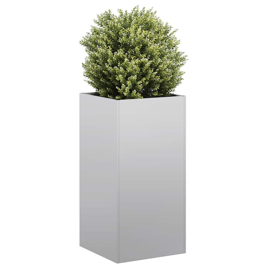 Plantekasse 40x40x80 cm galvaniseret stål Plantekasse 40x40x80 cm galvaniseret stål