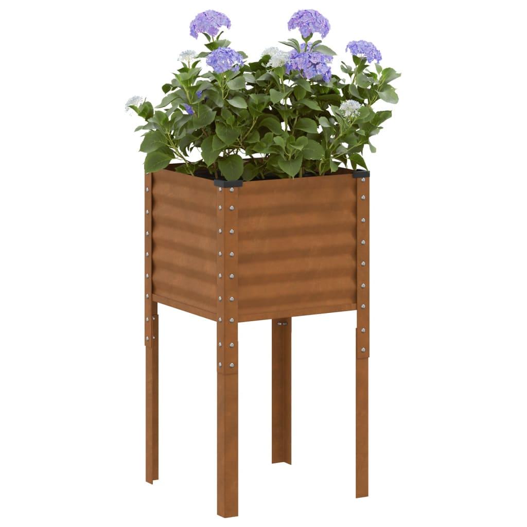 Plantekasse 45x45x88 cm cortenstål Plantekasse 45x45x88 cm cortenstål