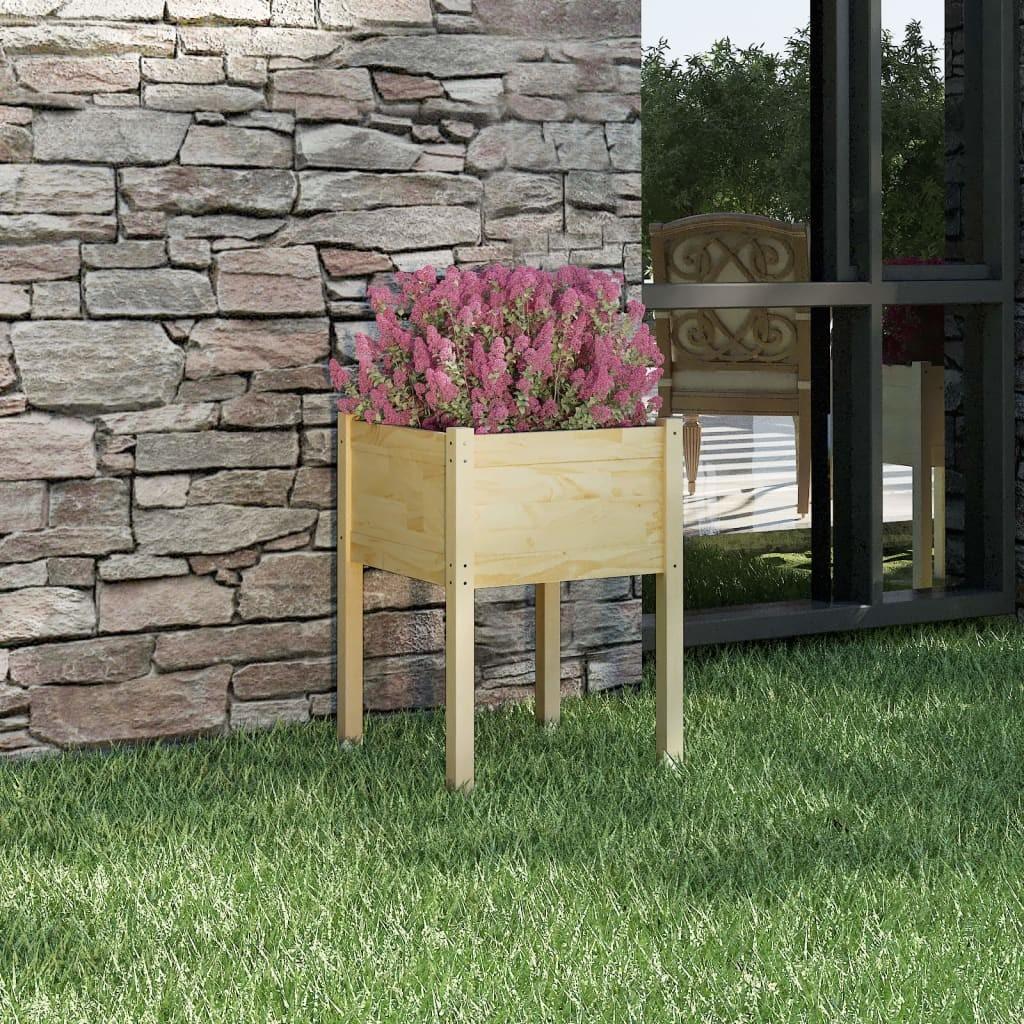 Plantekasse 50x50x70 cm massivt fyrretræ Plantekasse 50x50x70 cm massivt fyrretræ