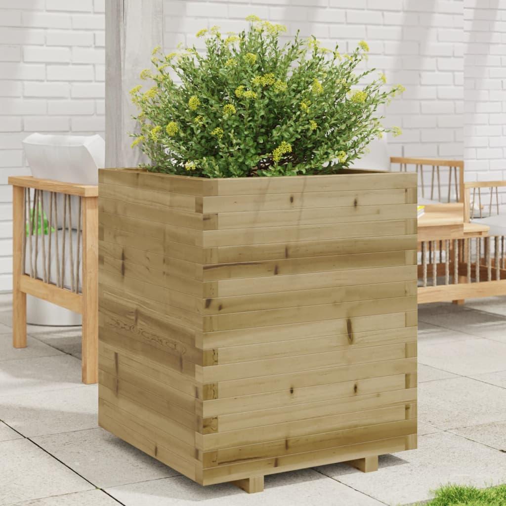 Plantekasse 60x60x72,5 cm imprægneret fyrretræ Plantekasse 60x60x72,5 cm imprægneret fyrretræ