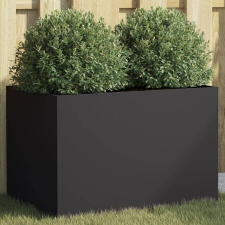 Plantekasse 62x40x39 cm stål sort