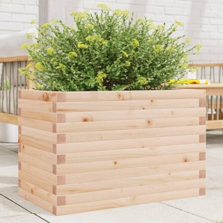 Plantekasse 70x40x46 cm massivt fyrretræ