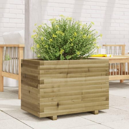 Plantekasse 70x40x49,5 cm imprægneret fyrretræ