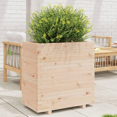 Plantekasse 70x40x72,5 cm massivt fyrretræ