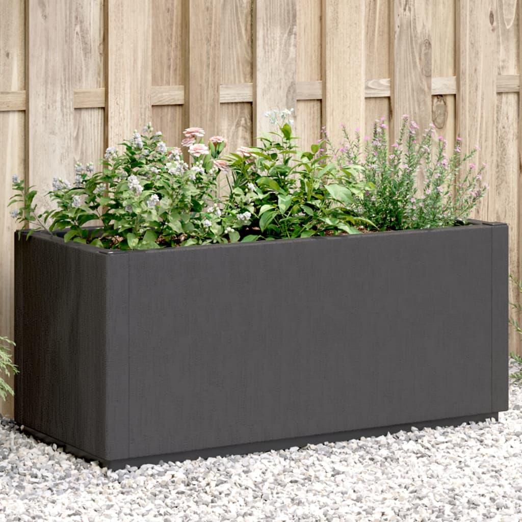 Plantekasse 80x36x35 cm PP mørkegrå Plantekasse 80x36x35 cm PP mørkegrå