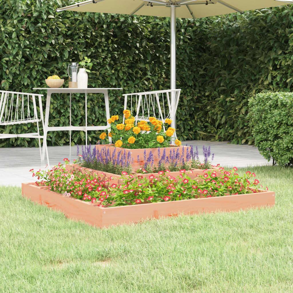 Plantekasse 80x80x27 cm massivt douglasgran Plantekasse 80x80x27 cm massivt douglasgran