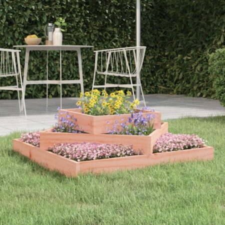 Plantekasse 83x83x27 cm massivt douglasgran