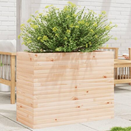 Plantekasse 90x40x68,5 cm massivt fyrretræ