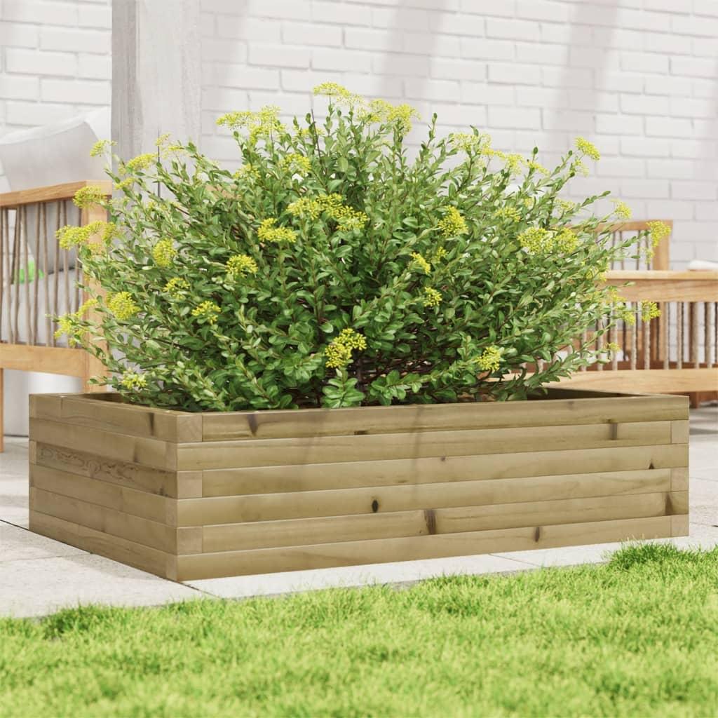 Plantekasse 90x60x23 cm imprægneret fyrretræ Plantekasse 90x60x23 cm imprægneret fyrretræ