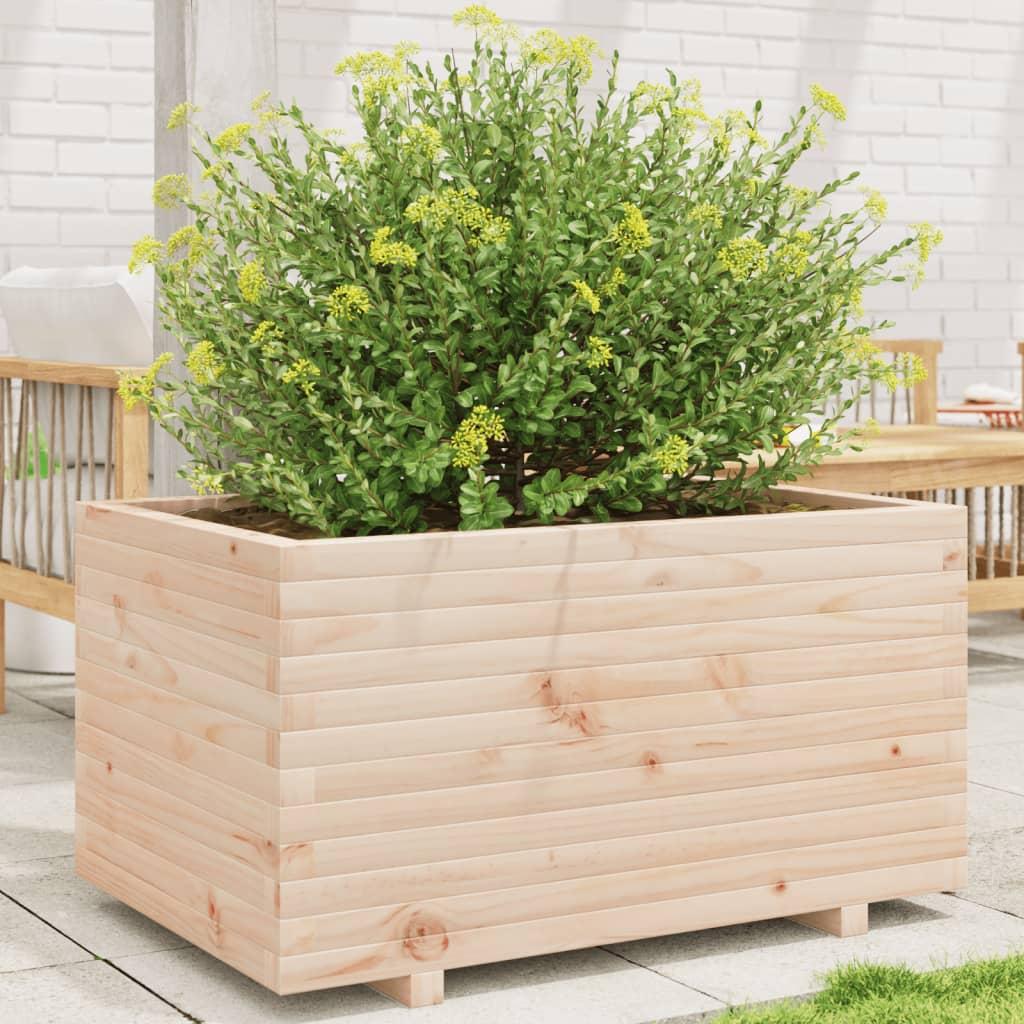 Plantekasse 90x60x49,5 cm massivt fyrretræ Plantekasse 90x60x49,5 cm massivt fyrretræ
