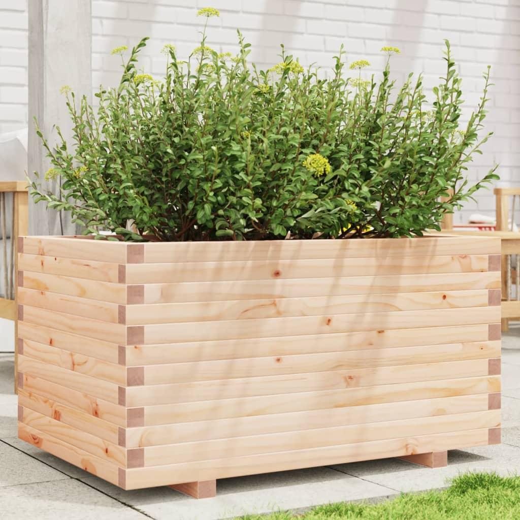 Plantekasse 90x60x49,5 cm massivt fyrretræ Plantekasse 90x60x49,5 cm massivt fyrretræ