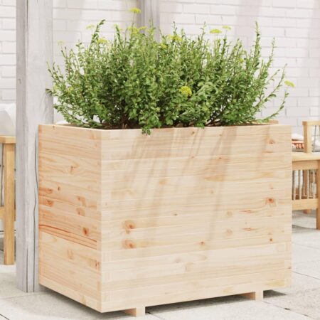 Plantekasse 90x60x72 cm massivt fyrretræ