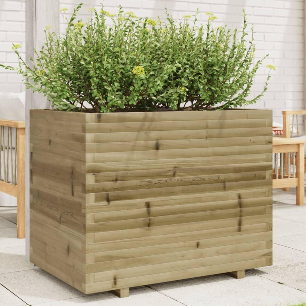 Plantekasse 90x60x72,5 cm imprægneret fyrretræ Plantekasse 90x60x72,5 cm imprægneret fyrretræ