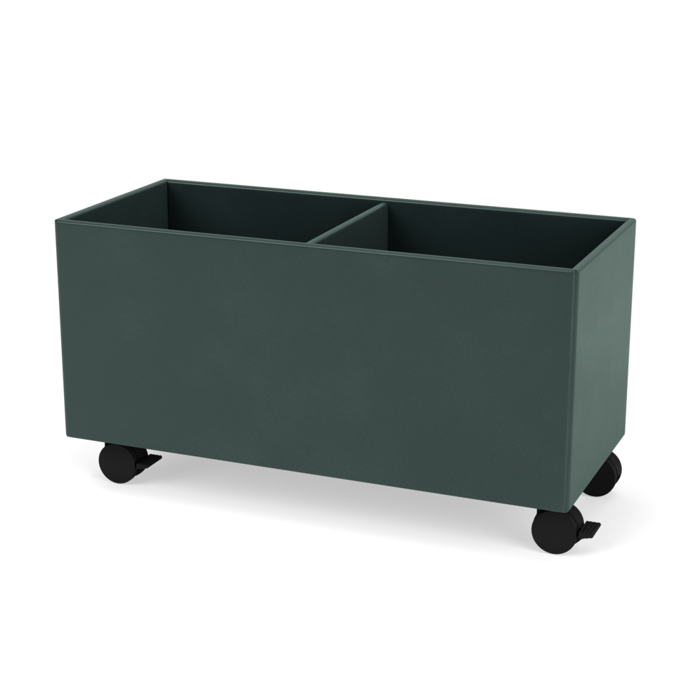 Plantekasse B69,6 cm fra Montana (Dybde: 30 cm, Black Jade, Inkl. hjul) Plantekasse B69,6 cm fra Montana (Dybde: 30 cm, Black Jade, Inkl. hjul)