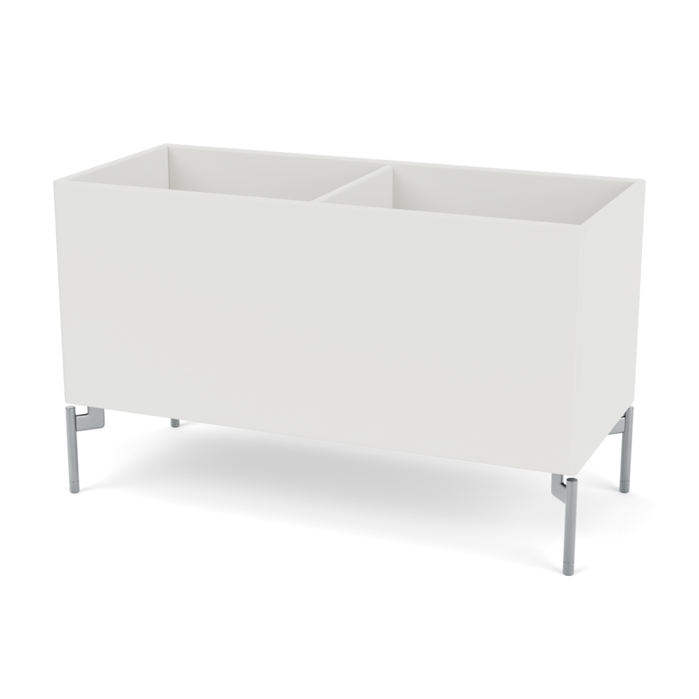 Plantekasse B69,6 cm fra Montana (Dybde: 30 cm, Hvid (white 01), Inkl. ben - krom) Plantekasse B69,6 cm fra Montana (Dybde: 30 cm, Hvid (white 01), Inkl. ben - krom)