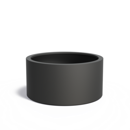 Plantekasse CYLINDER glasfiber Ø120 cm højde 60 cm