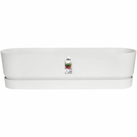 Plantekasse Elho Hvid 70 cm Plastik