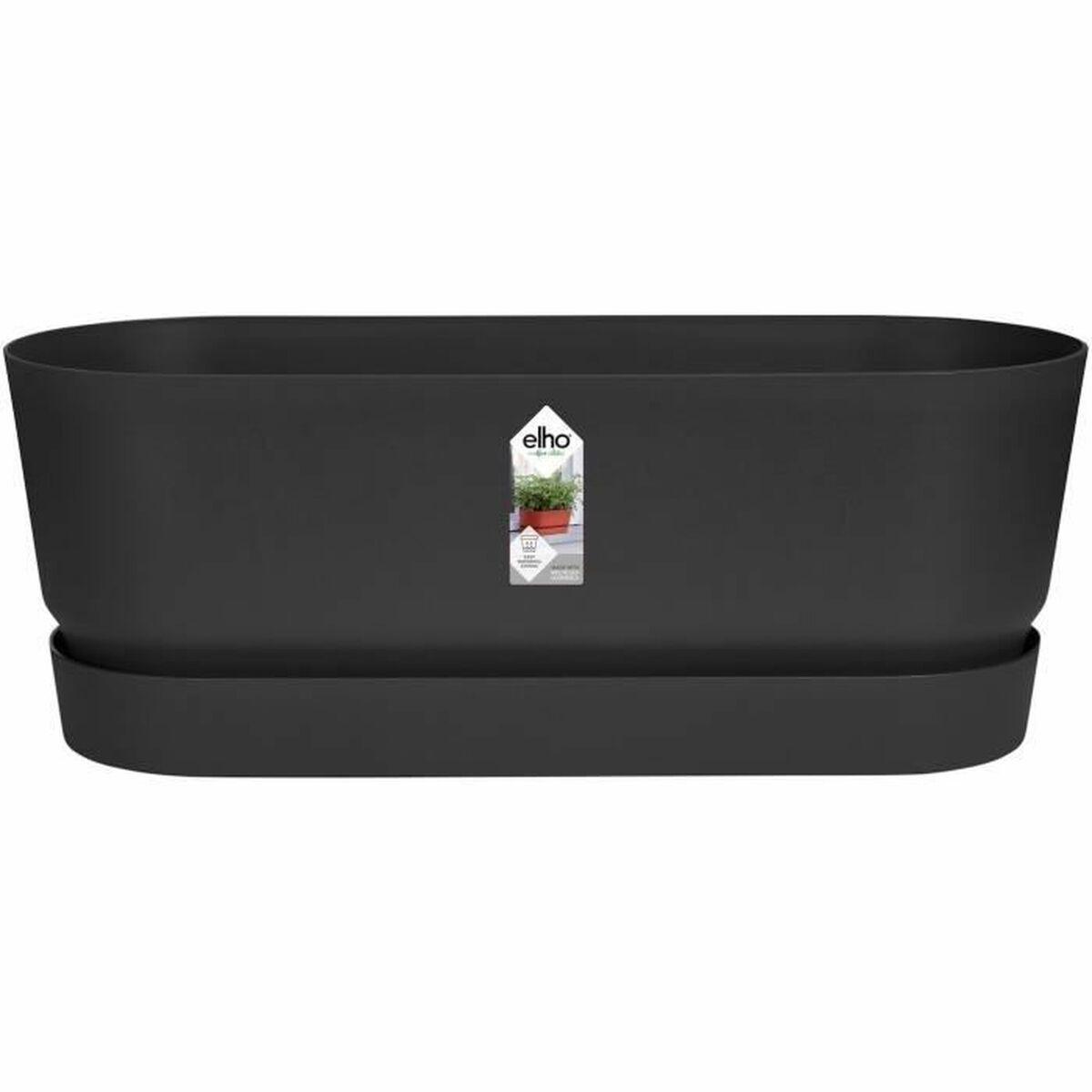 Plantekasse Elho Sort 50 cm Plastik Oval Plantekasse Elho Sort 50 cm Plastik Oval