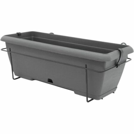 Plantekasse Garden ID Antracit Steneffekt 50 cm