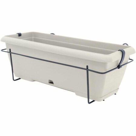 Plantekasse Garden ID Hvid Steneffekt 50 cm