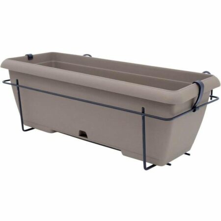 Plantekasse Garden ID Taupe Steneffekt 50 cm