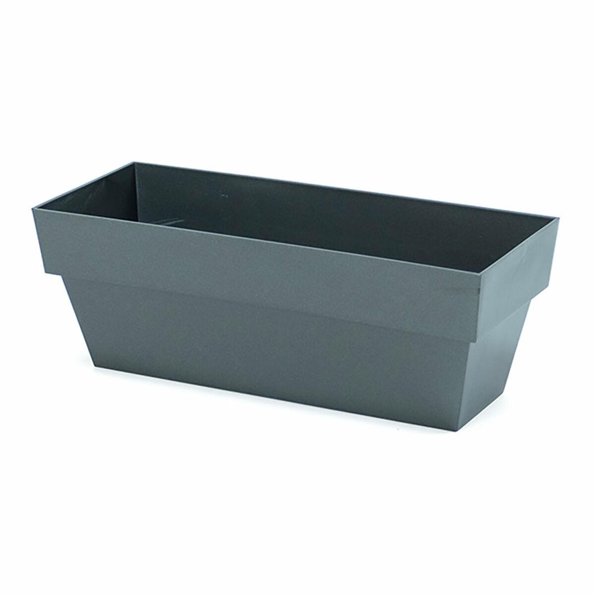 Plantekasse Plastiken Limited Antracit 12 x 30 cm Plantekasse Plastiken Limited Antracit 12 x 30 cm